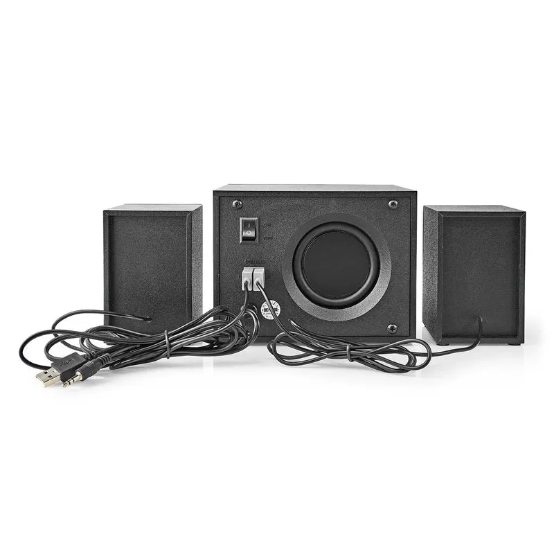 Gaming Speaker Speaker-kanalen: 2.1 - USB Gevoed - 3,5 mm Male