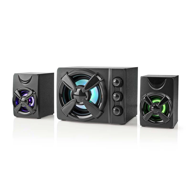 Gaming Speaker Speaker-kanalen: 2.1 - USB Gevoed - 3,5 mm Male