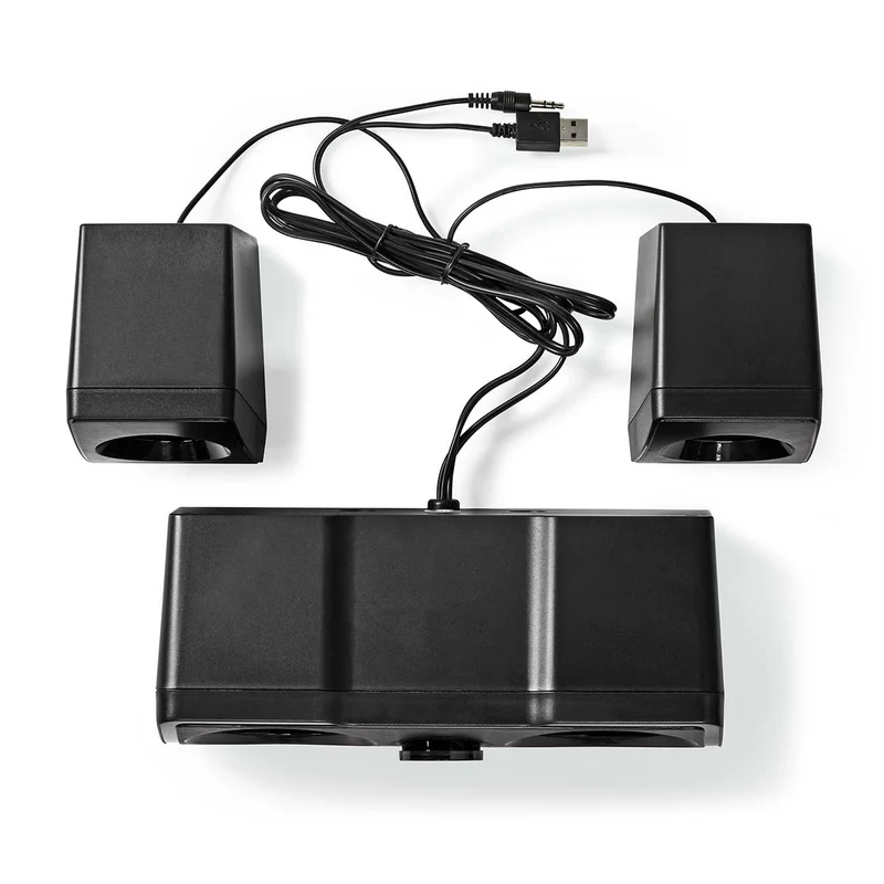Gaming Speaker Speaker-kanalen: 2.2 - USB Gevoed - 3,5 mm Male