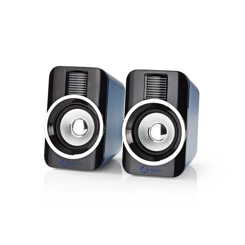 Gaming Speaker Speaker-kanalen: 2.0 - USB Gevoed - 3,5 mm Male