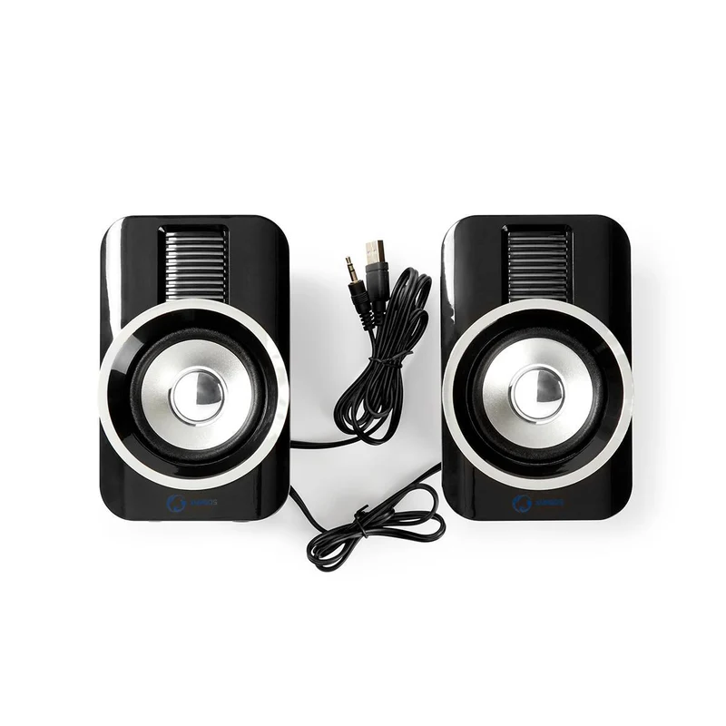 Gaming Speaker Speaker-kanalen: 2.0 - USB Gevoed - 3,5 mm Male