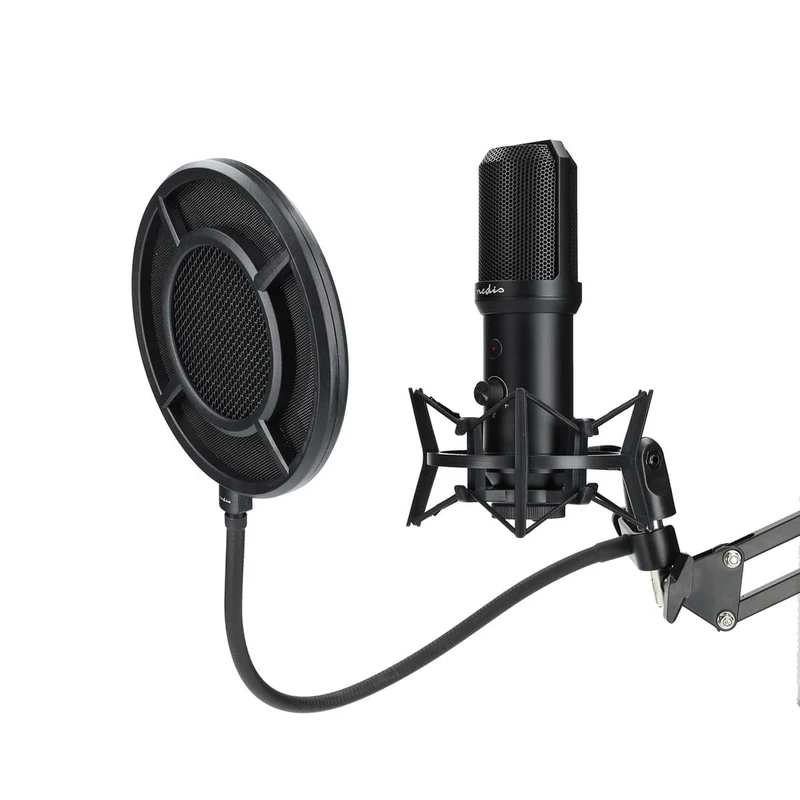 Streaming- en Gamingmicrofoon Apparaat: Desktop / Notebook - USB Type-A - Aan/uit knop