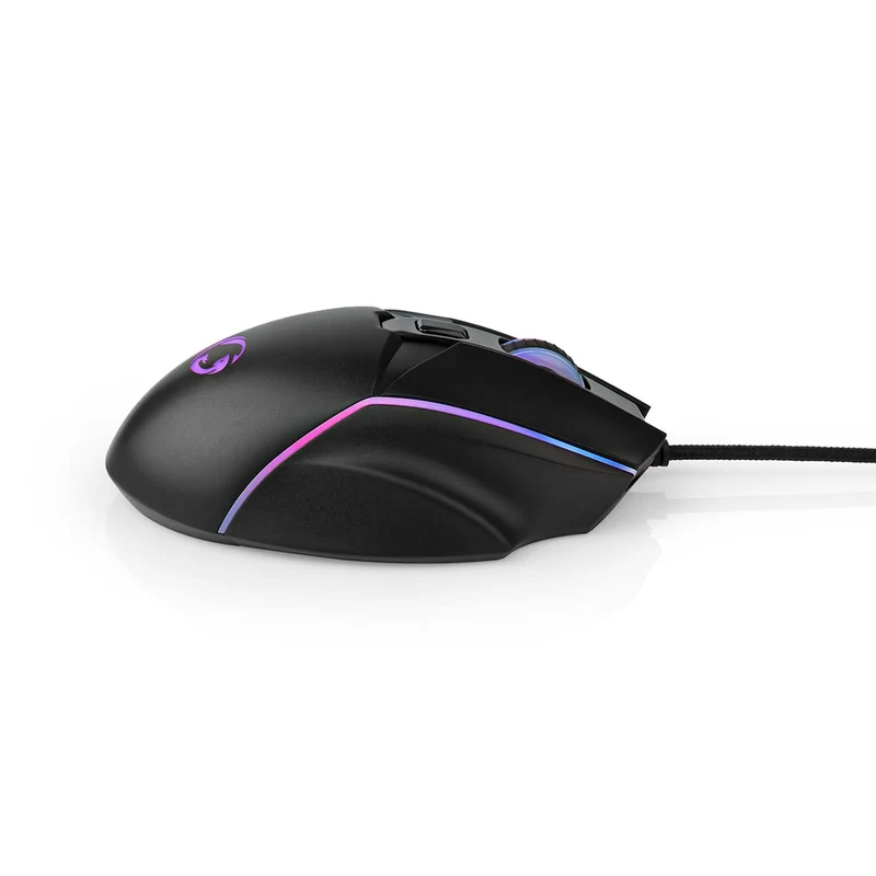 Gaming Muis Bedraad - 800 / 1200 / 2400 / 3200 / 4800 / 7200 dpi - Instelbare DPI