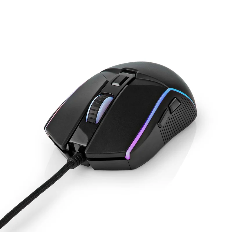 Gaming Muis Bedraad - 800 / 1200 / 2400 / 3200 / 4800 / 7200 dpi - Instelbare DPI