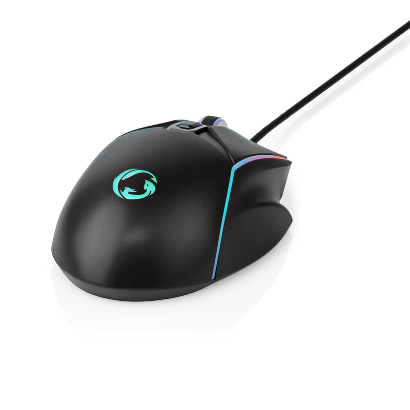 Gaming Muis Bedraad - 800 / 1200 / 2400 / 3200 / 4800 / 7200 dpi - Instelbare DPI