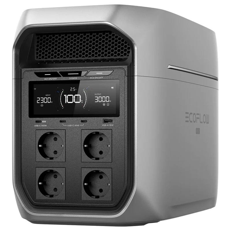 Ecoflow Gerador portátil Inteligente 2048Wh - Delta 3 Max Plus