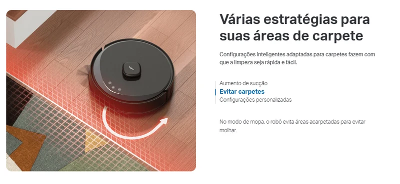 TP-Link Robot Aspirador Inteligente com Auto-Esvaziamento 5300 Pa - TP-Link Tapo RV30 Max Plus