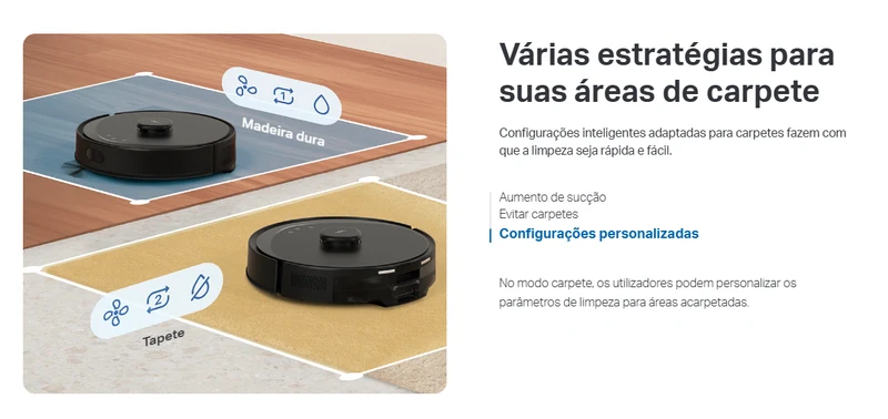TP-Link Robot Aspirador Inteligente com Auto-Esvaziamento 5300 Pa - TP-Link Tapo RV30 Max Plus