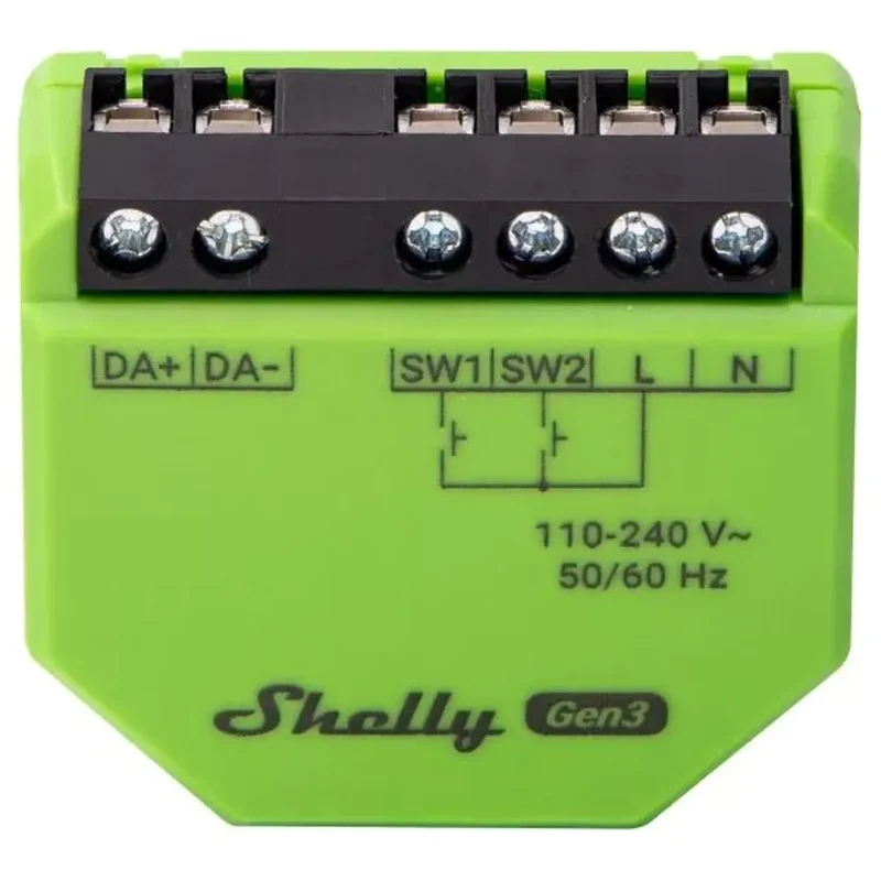 Shelly Gateway Inteligente para Iluminação DALI - Shelly DALI Dimmer Gen3