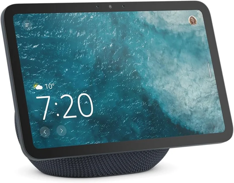 Amazon Alexa Assistente Virtual Echo Show 8 em Preto (Última Geração) – Ecrã HD de 8,7" com Áudio Espacial e Alexa
