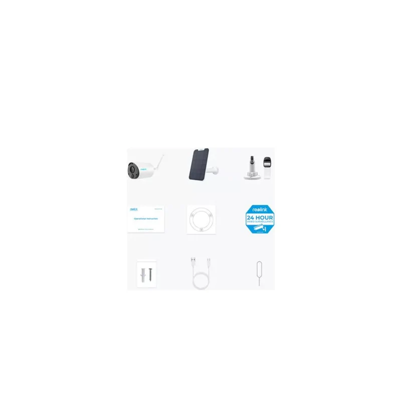 Reolink Argus Câmara de vigilância IP (WiFi) 3MP e painel solar - Reolink Argus Series B320