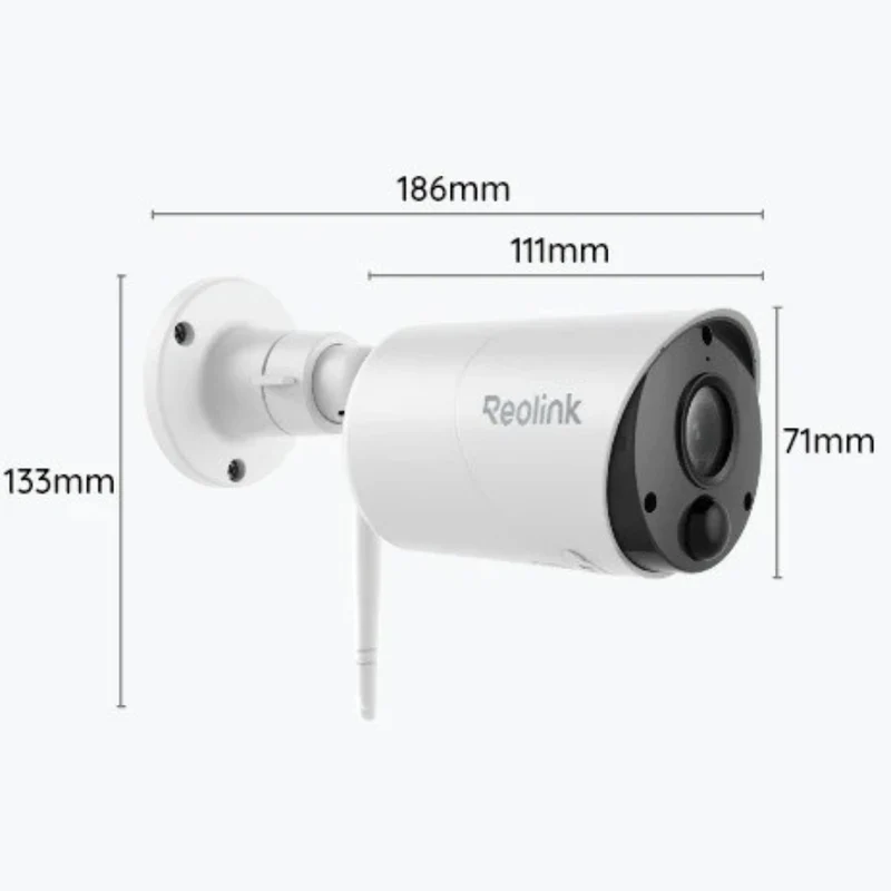 Reolink Argus Câmara de vigilância IP (WiFi) 3MP e painel solar - Reolink Argus Series B320