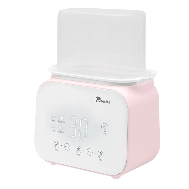 Momini MelloDuo - 6-i-1 flaskesterilisator og flaskevarmer