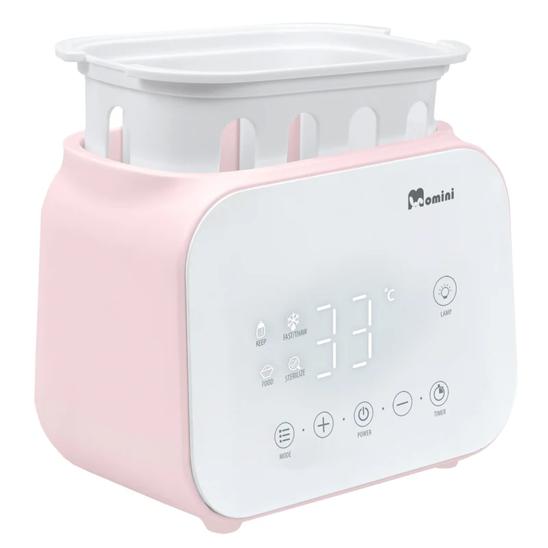 Momini MelloDuo - 6-i-1 flaskesterilisator og flaskevarmer
