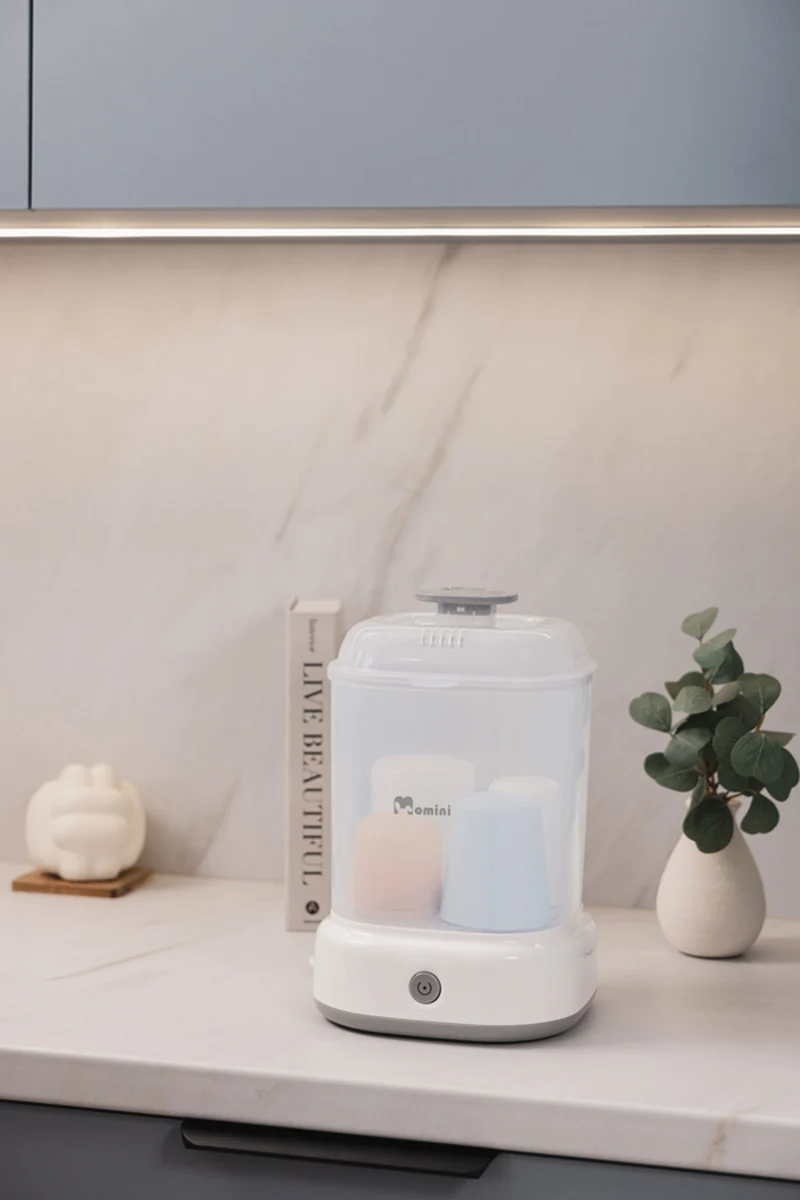 Momini QuickSteam - Flaskesterilisator til sutteflasker