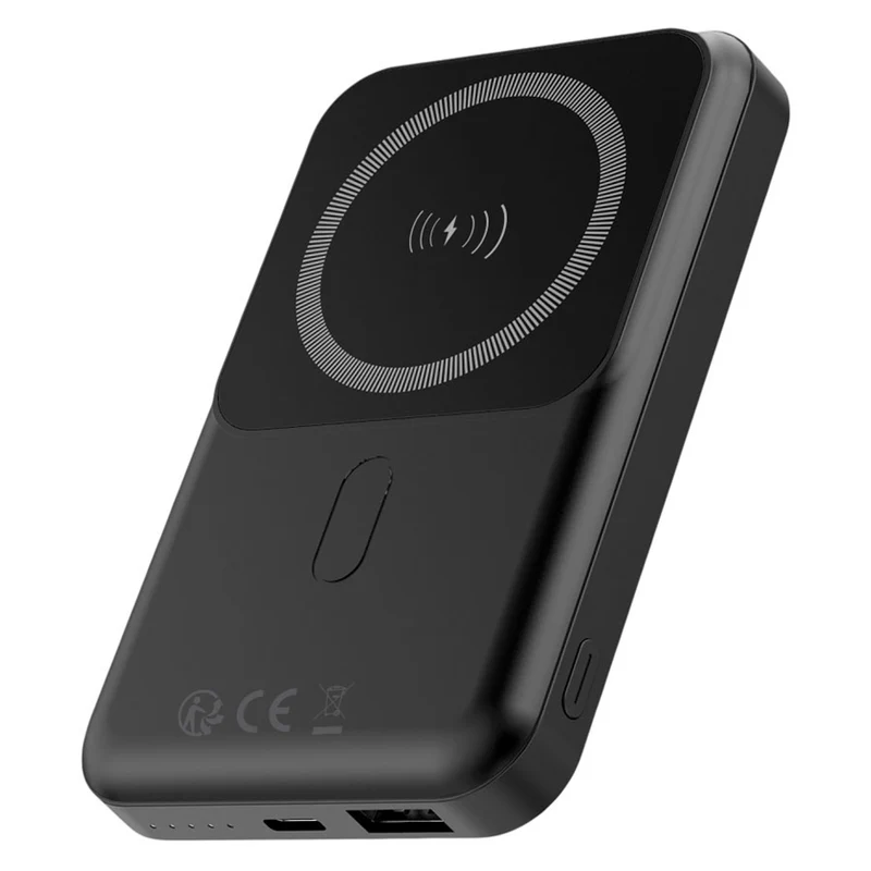 Forever MATB-100 22,5W 10.000 mAh Magsafe Powerbank, Sort