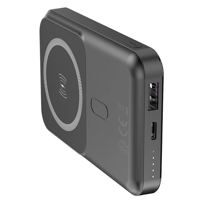 Forever MATB-100 22,5W 10.000 mAh Magsafe Powerbank, Sort