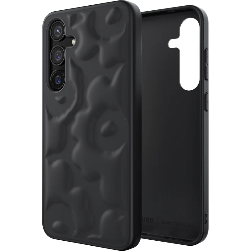 Samsung S24+ Marimekko Embossed Case, Black