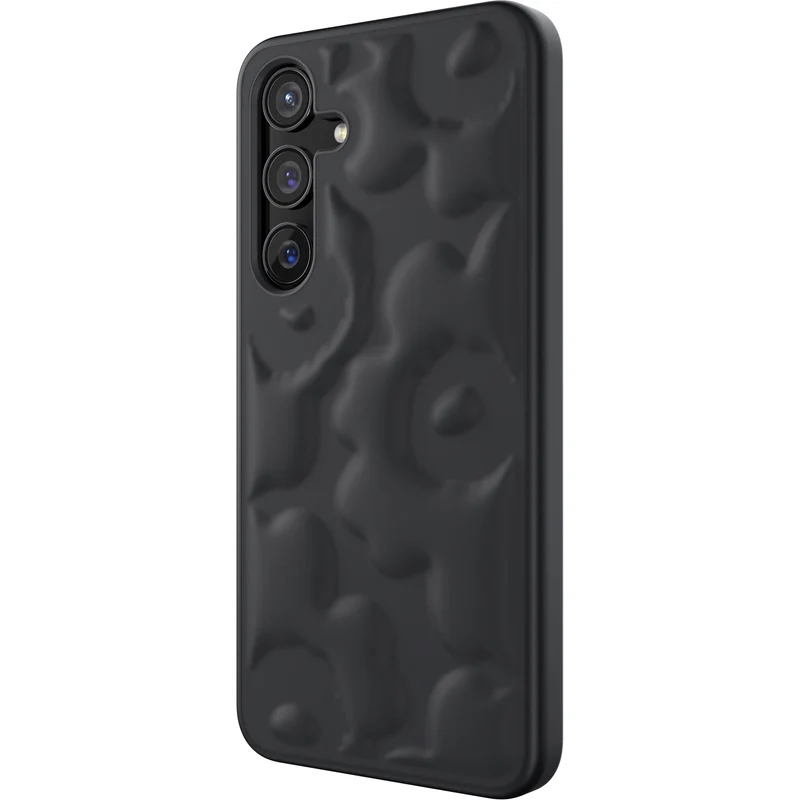 Samsung S24+ Marimekko Embossed Case, Black