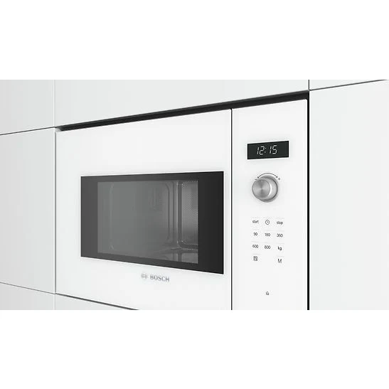 Bosch BFL524MW0 Series 6 Microwave Oven, White