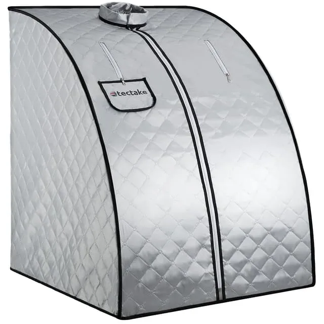 Tectake Mobile Steam Bath ThermaLuxe II, 1000 W, 15 Temp Levels, 90x78x100 cm