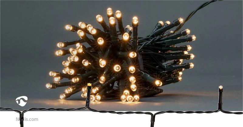 Kerstverlichting Koord - 48 LED's - Warm Wit