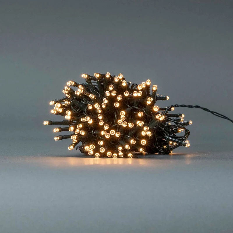 Kerstverlichting Koord - 192 LED's - Warm Wit
