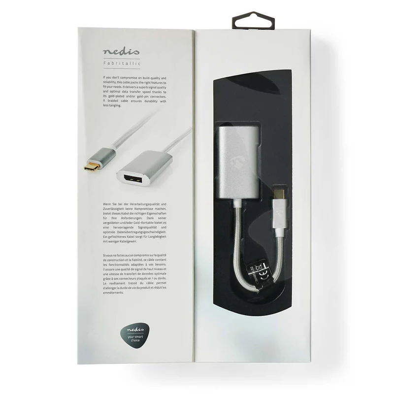 USB-C™ Adapter USB 3.2 Gen 1 - USB-C™ Male - DisplayPort Female / USB-C™ Female
