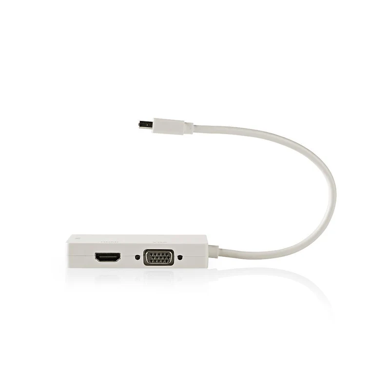 Mini DisplayPort-Kabel DisplayPort 1.2 - Mini-DisplayPort Male - DVI-D 24+1-Pins Female / HDMI™ Input / VGA Female 15p