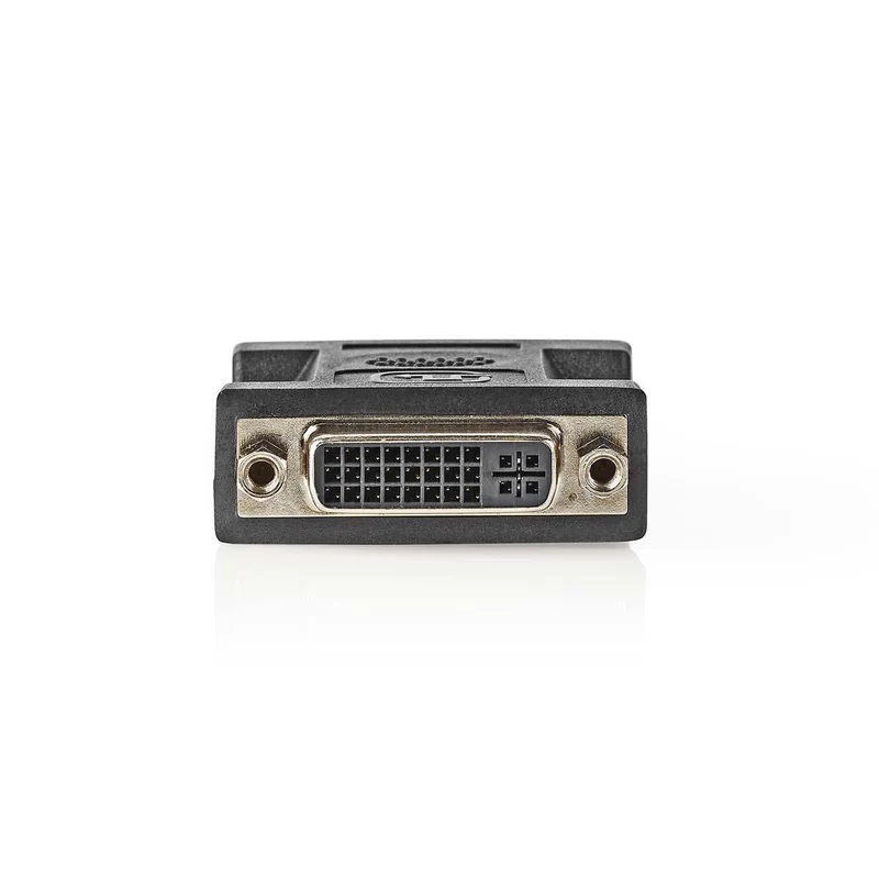 DVI-Adapter DVI-I 24+5-Pins Female - DVI-I 24+5-Pins Female - Vernikkeld