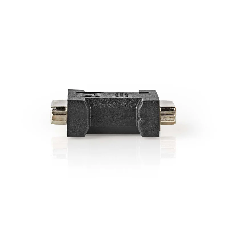DVI-Adapter DVI-I 24+5-Pins Female - DVI-I 24+5-Pins Female - Vernikkeld