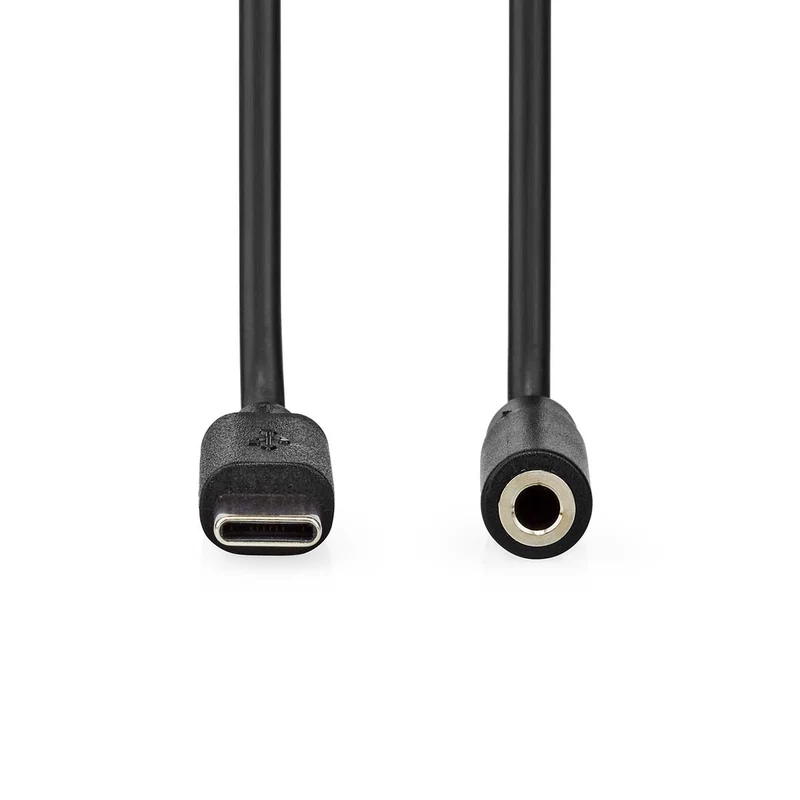 USB-C™ Adapter USB 2.0 - USB-C™ Male - 3,5 mm Female