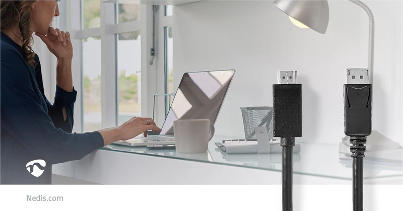 DisplayPort-Kabel DisplayPort Male - HDMI™ Connector - 4K@60Hz