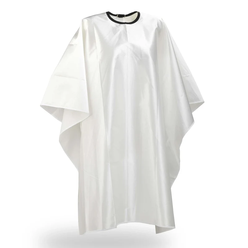 Wako Satin Cape White