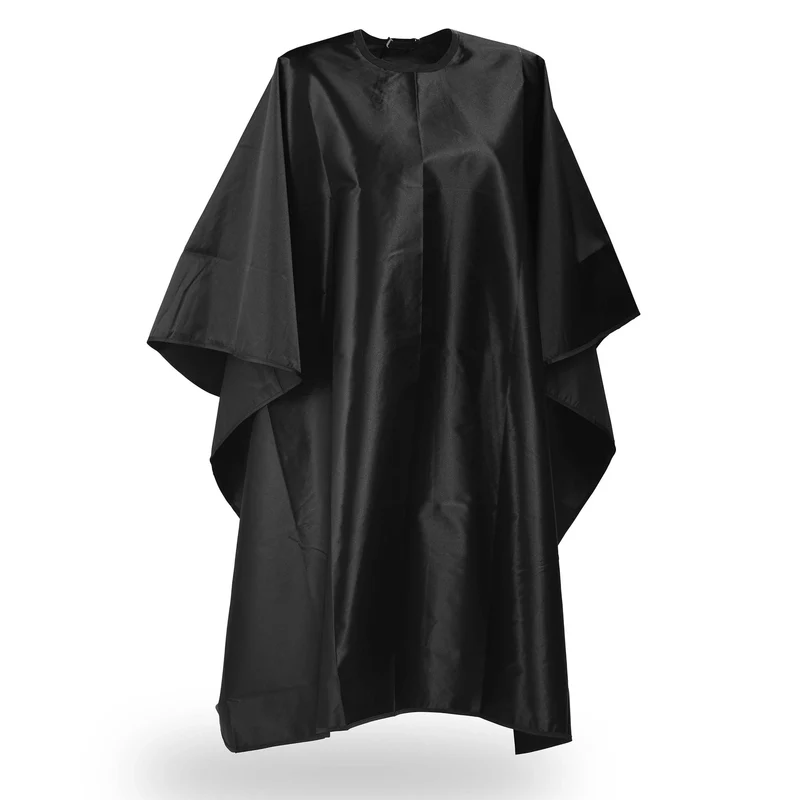 Wako Satin Cape Black