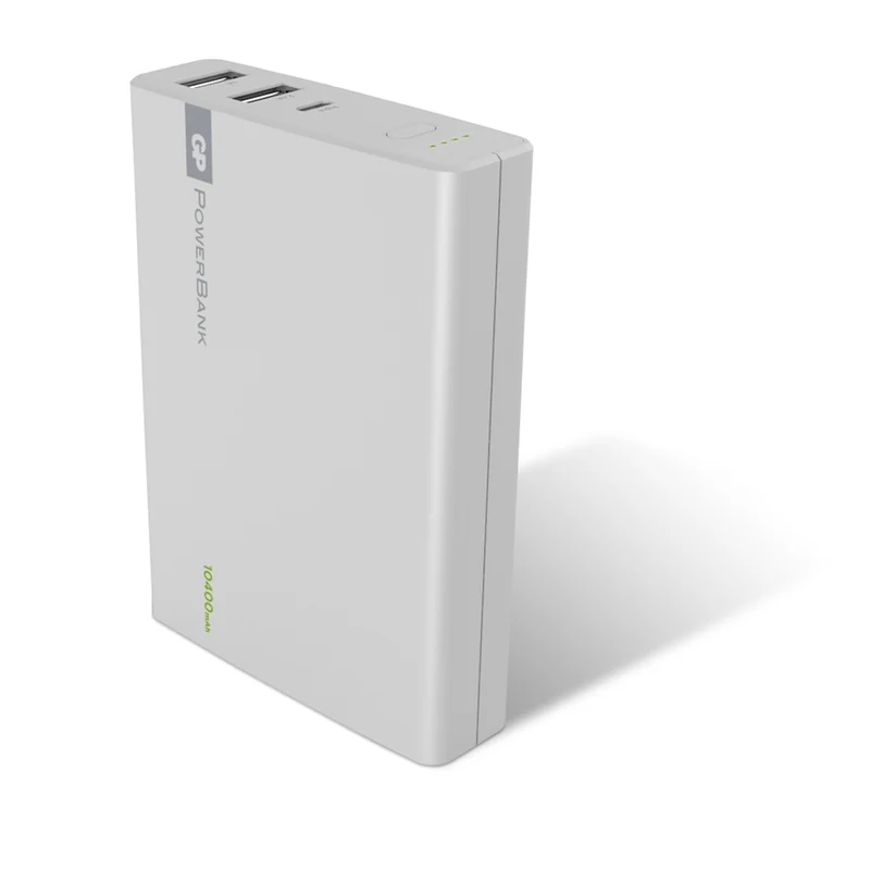 GP Powerbank Yolo 10.400 mAh, Hvid