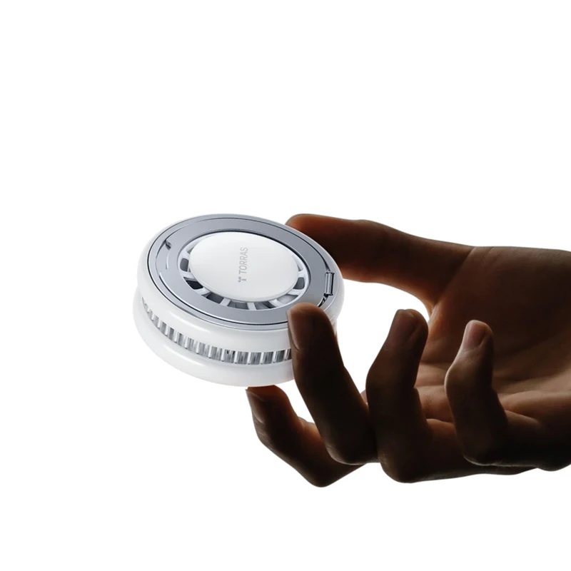 TORRAS Ostand PolarCircle 15W Trådløs MagSafe Oplader m. nedkøling og kickstand, hvid