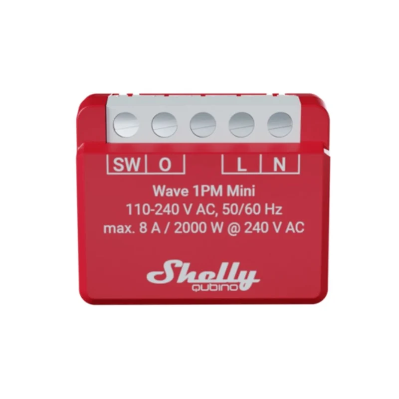 Shelly Qubino Z-Wave 1PM Mini - Módulo Z-Wave