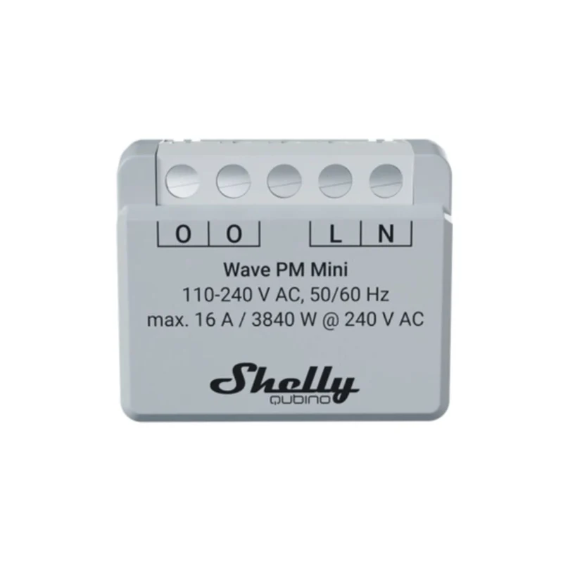 Shelly Qubino Z-Wave PM Mini - Módulo Z-Wave