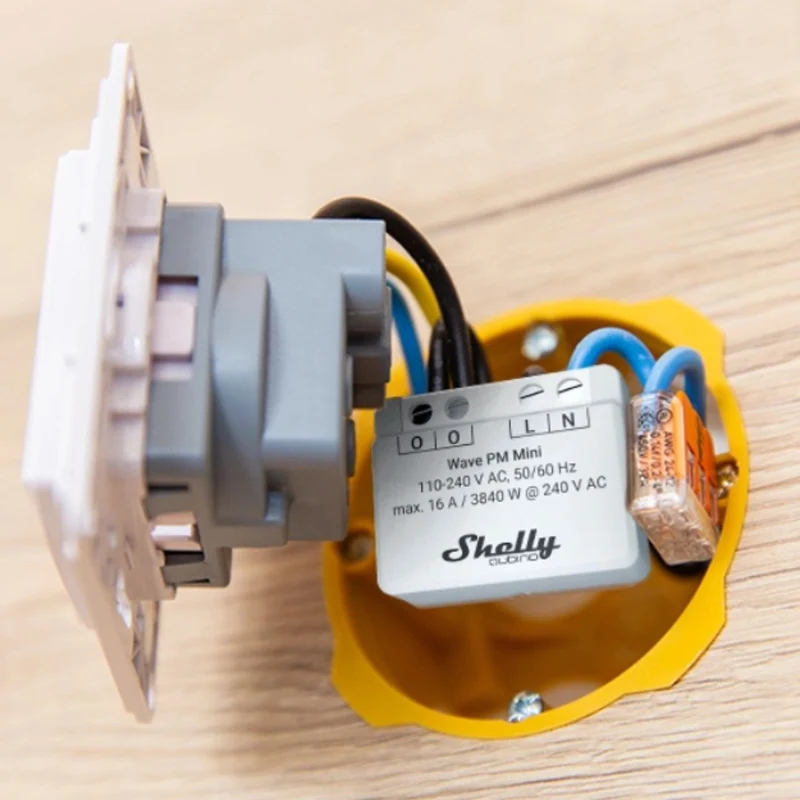 Shelly Qubino Z-Wave PM Mini - Módulo Z-Wave