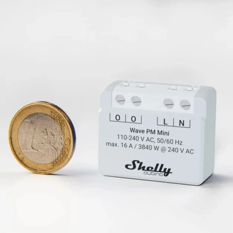 Shelly Qubino Z-Wave PM Mini - Módulo Z-Wave