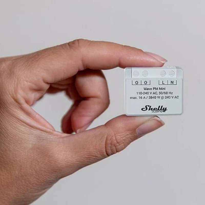 Shelly Qubino Z-Wave PM Mini - Módulo Z-Wave