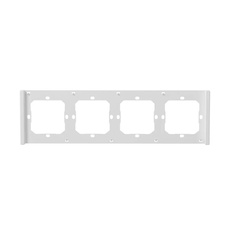 Sonoff M5 Frame - Moldura Quádrupla para Interruptores Sonoff M5 80mm em Branco