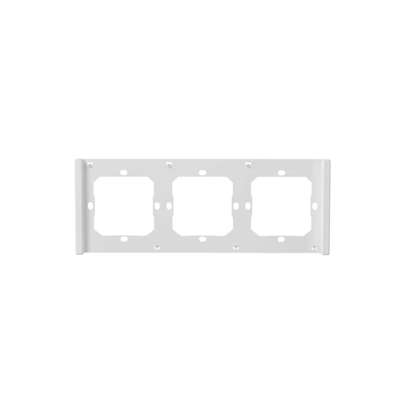 Sonoff M5 Frame - Moldura Tripla para Interruptores Sonoff M5 80mm em Branco