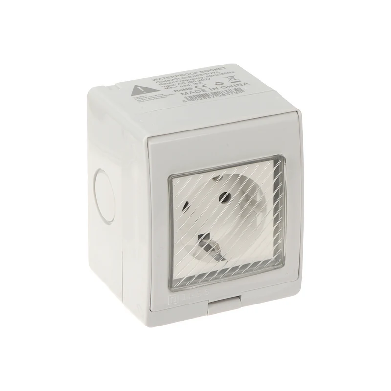 Smartify Tomada inteligente Schuko para Exterior IP55 Smart WiFi