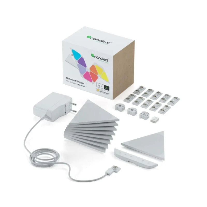 Nanoleaf Triângulos Kit Inicial com 9 painéis
