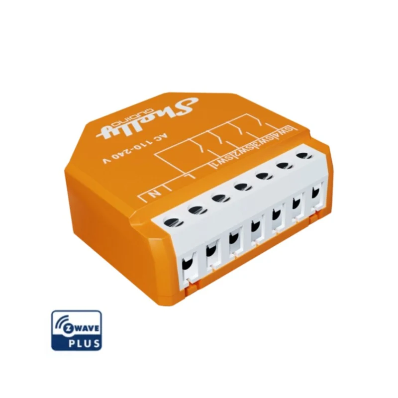 Shelly Qubino Z-Wave i4 - Módulo Z-Wave