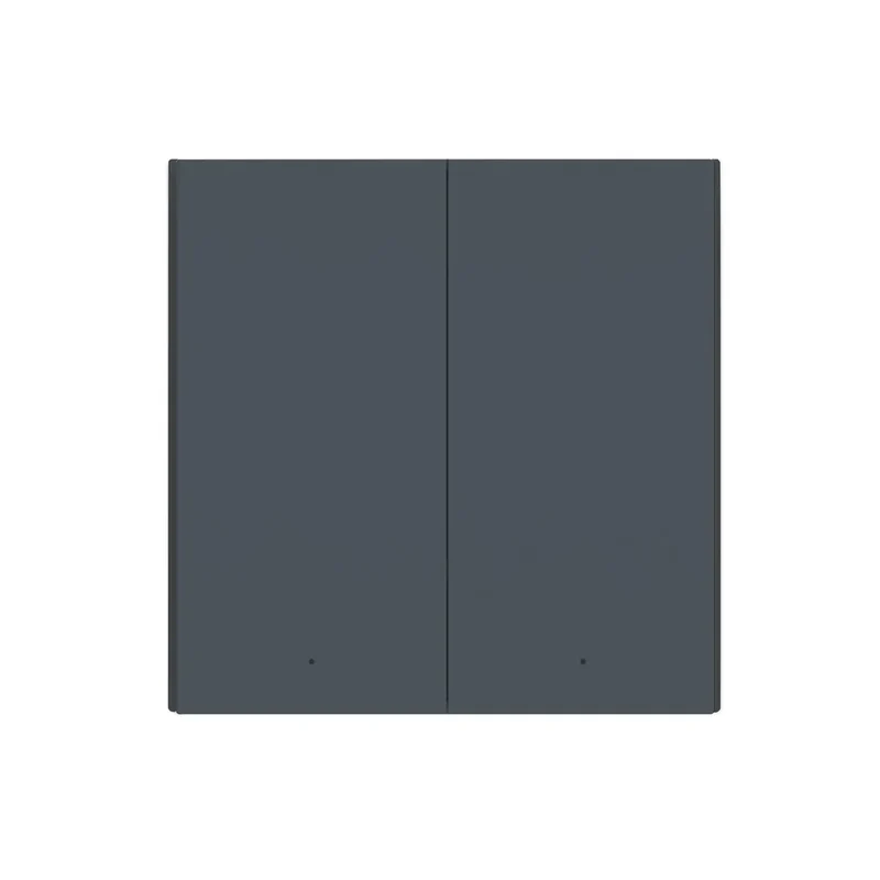 Aqara Interruptor Inteligente Com Neutro 2 Canais Zigbee em Cinzento - Aqara H1