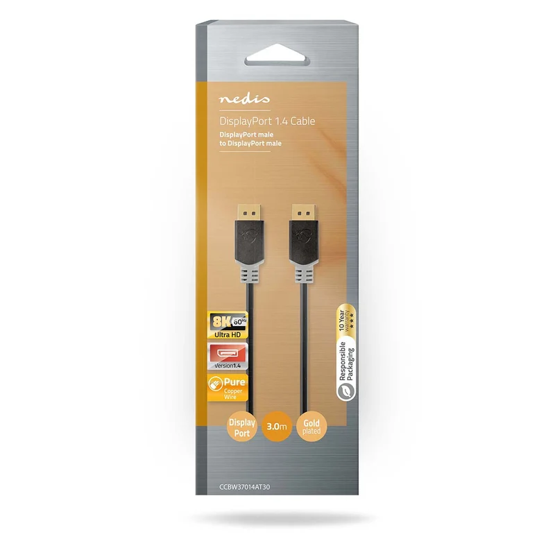 DisplayPort-Kabel DisplayPort Male - DisplayPort Male - 8K@60Hz
