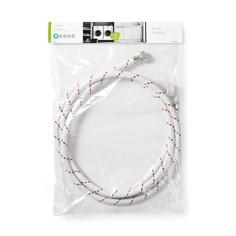 Nylon Toevoerslang 1/2'' - 3/4'' - 10 Bar